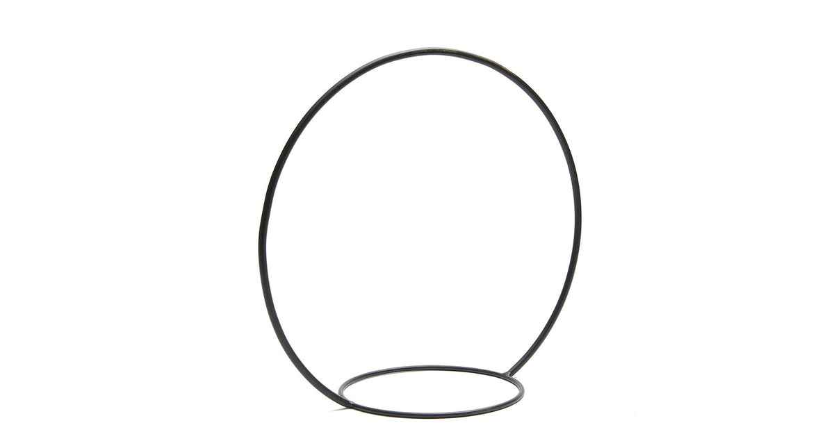 Hanging circle 40cm black