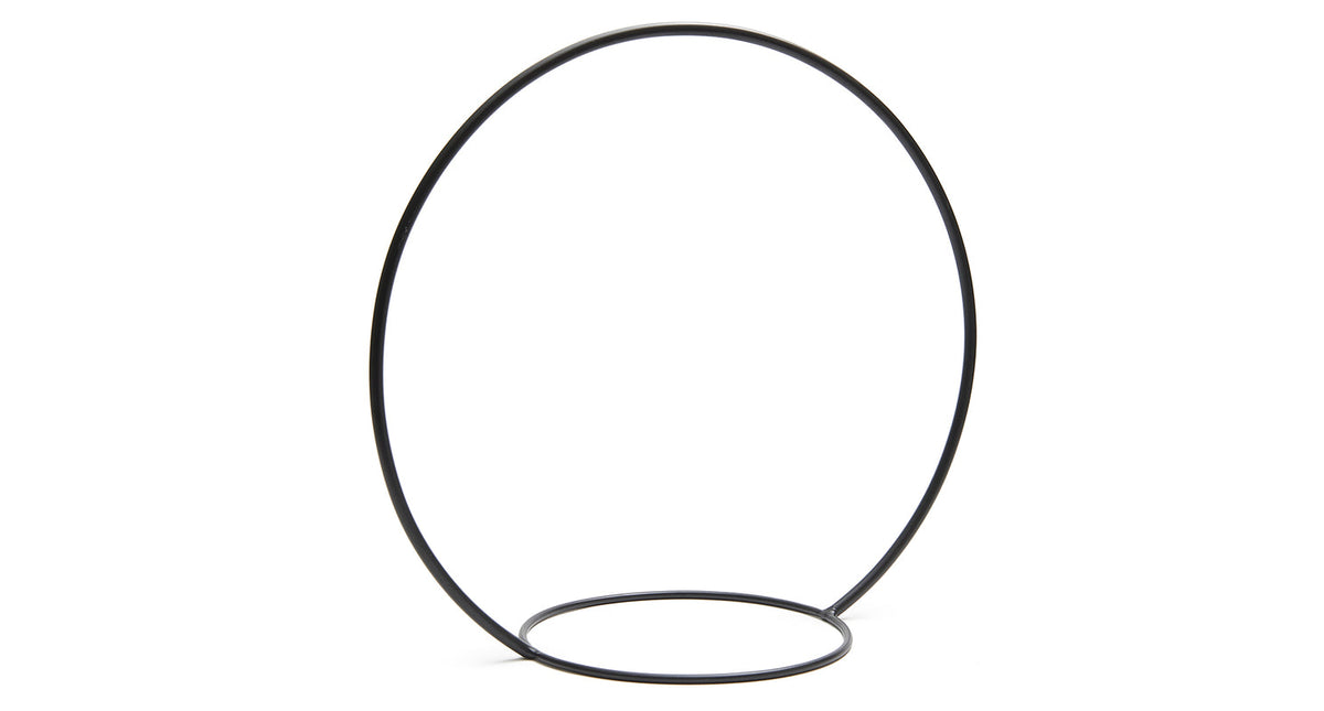 Hanging circle 50cm black