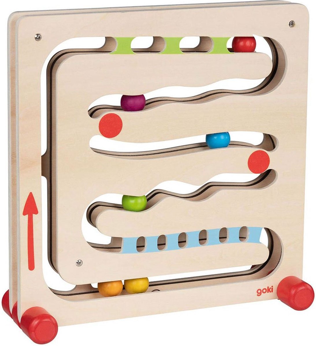 Goki Wooden Ballenbaan