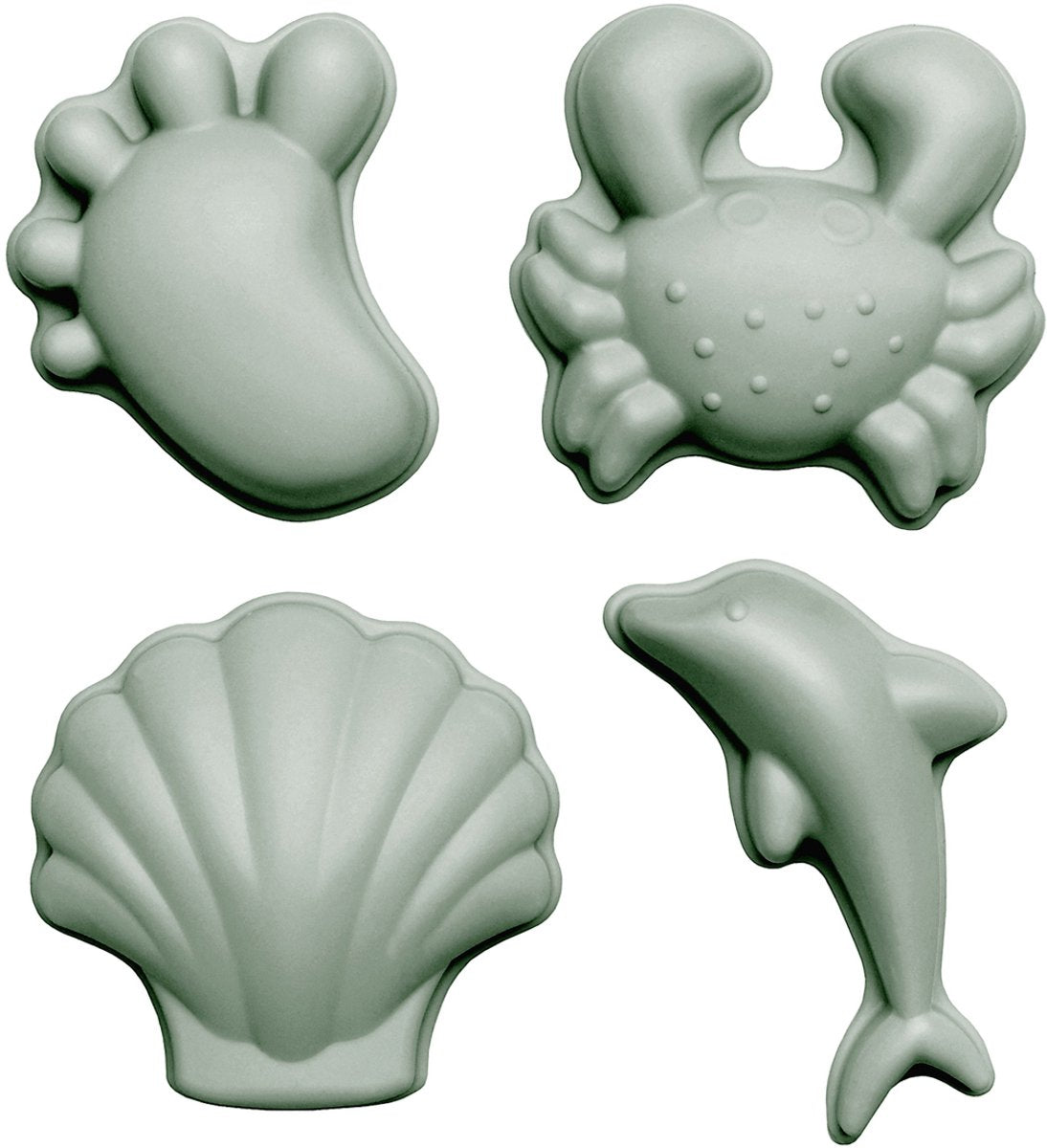 Scrunch sandforme - grøn - foldbar - genanvendelig