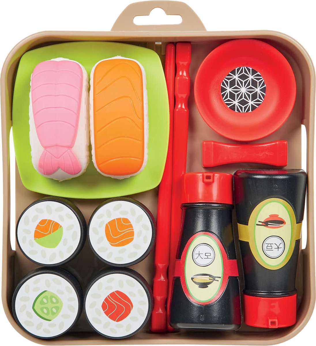 Écoiffier ecoiffier legemad sushi legesæt - 14 stk.