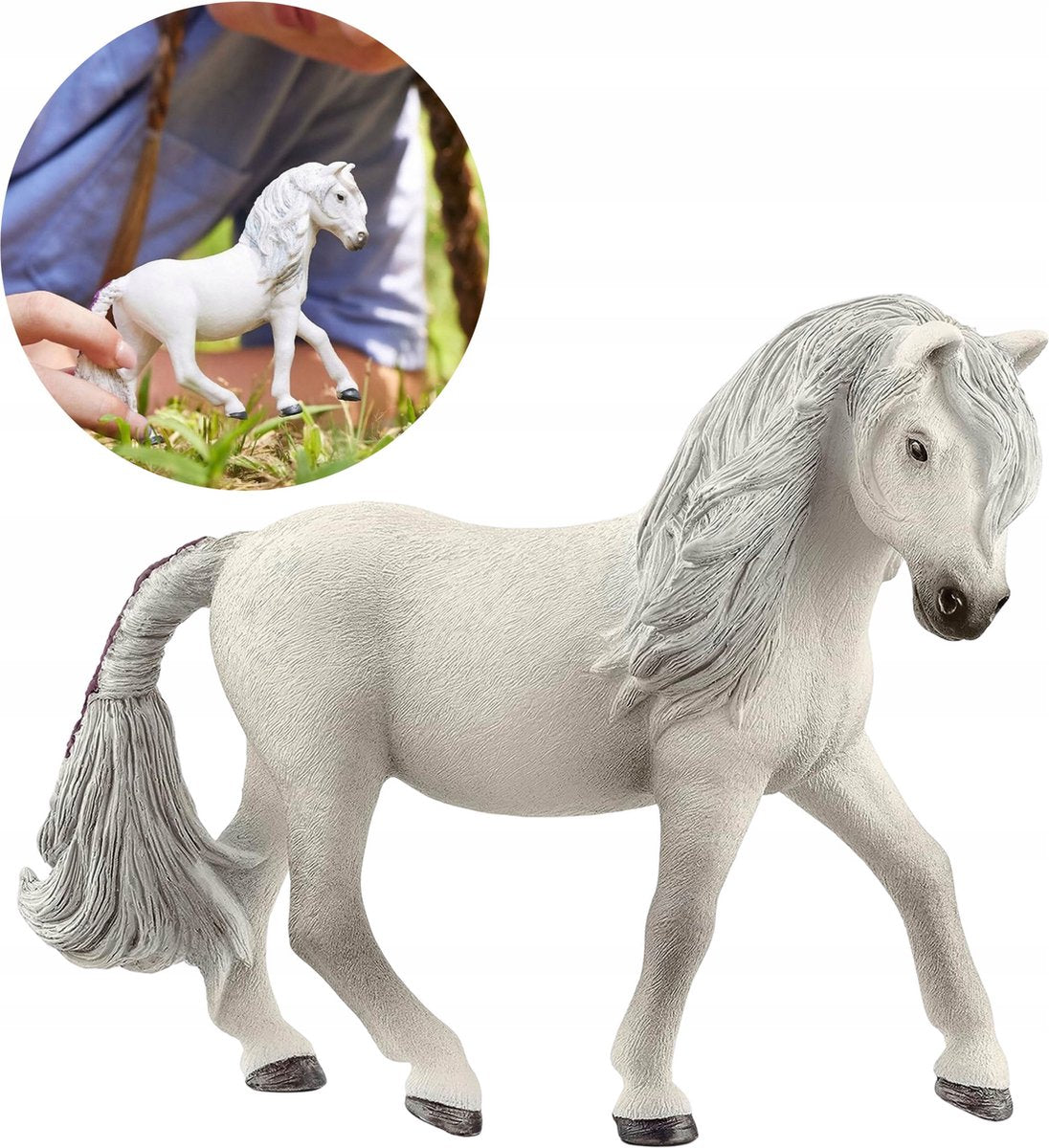 Schleich hesteklub icelander pony hoppe 13942