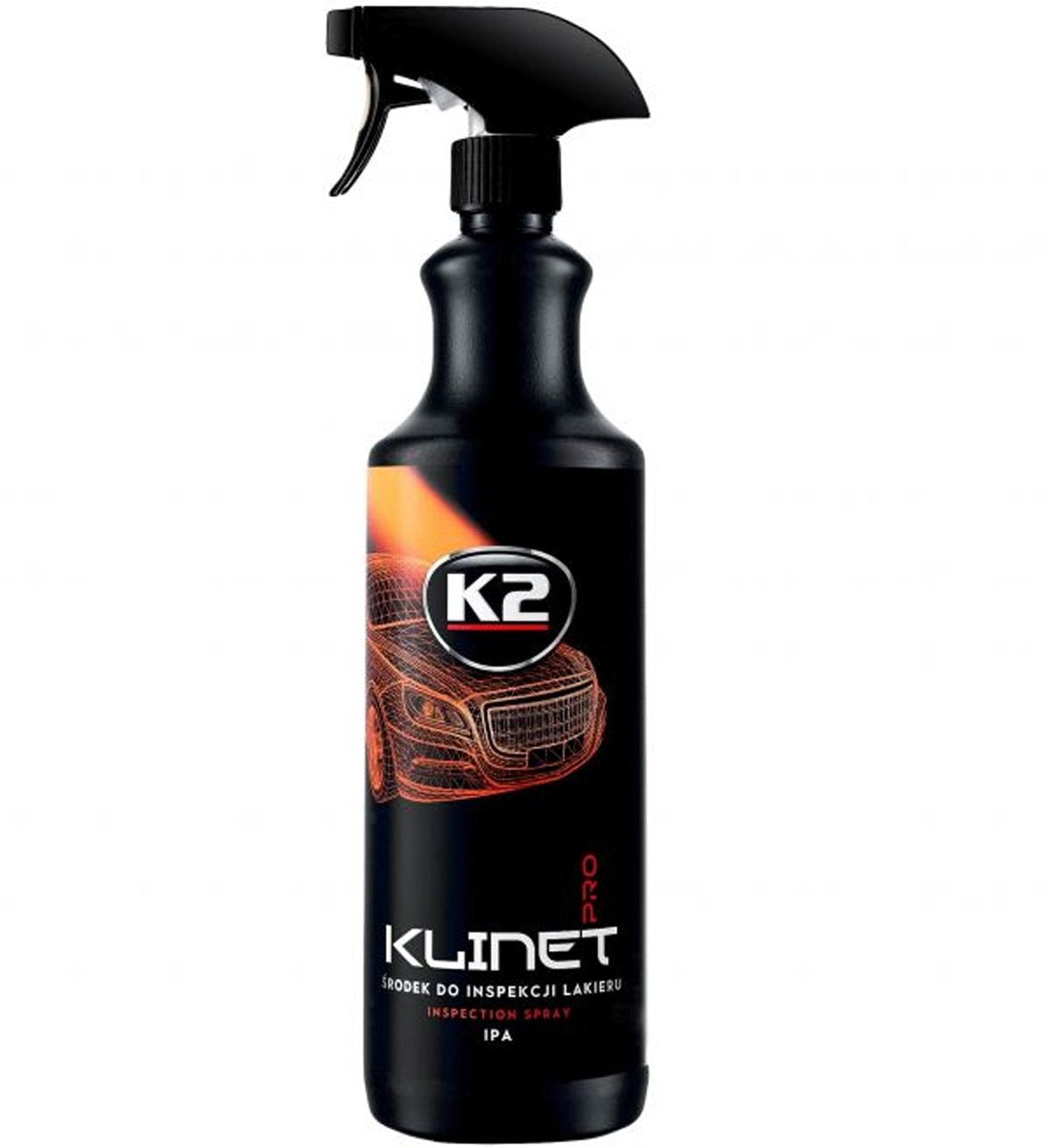 K2 d2001 klinet pro - maling inspektionsmiddel - 1l - alkohol base