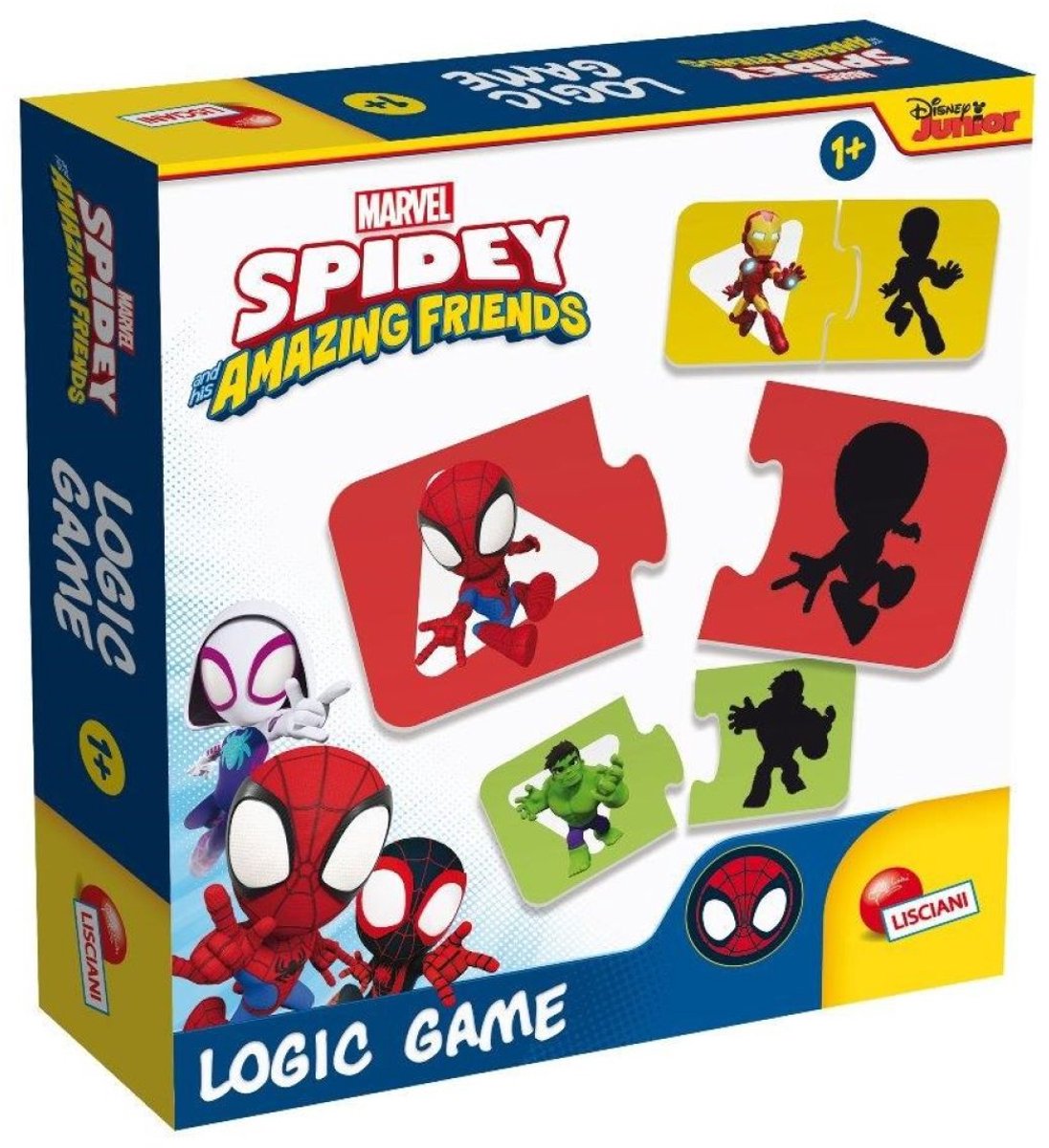 Lisciani spidey logik spil