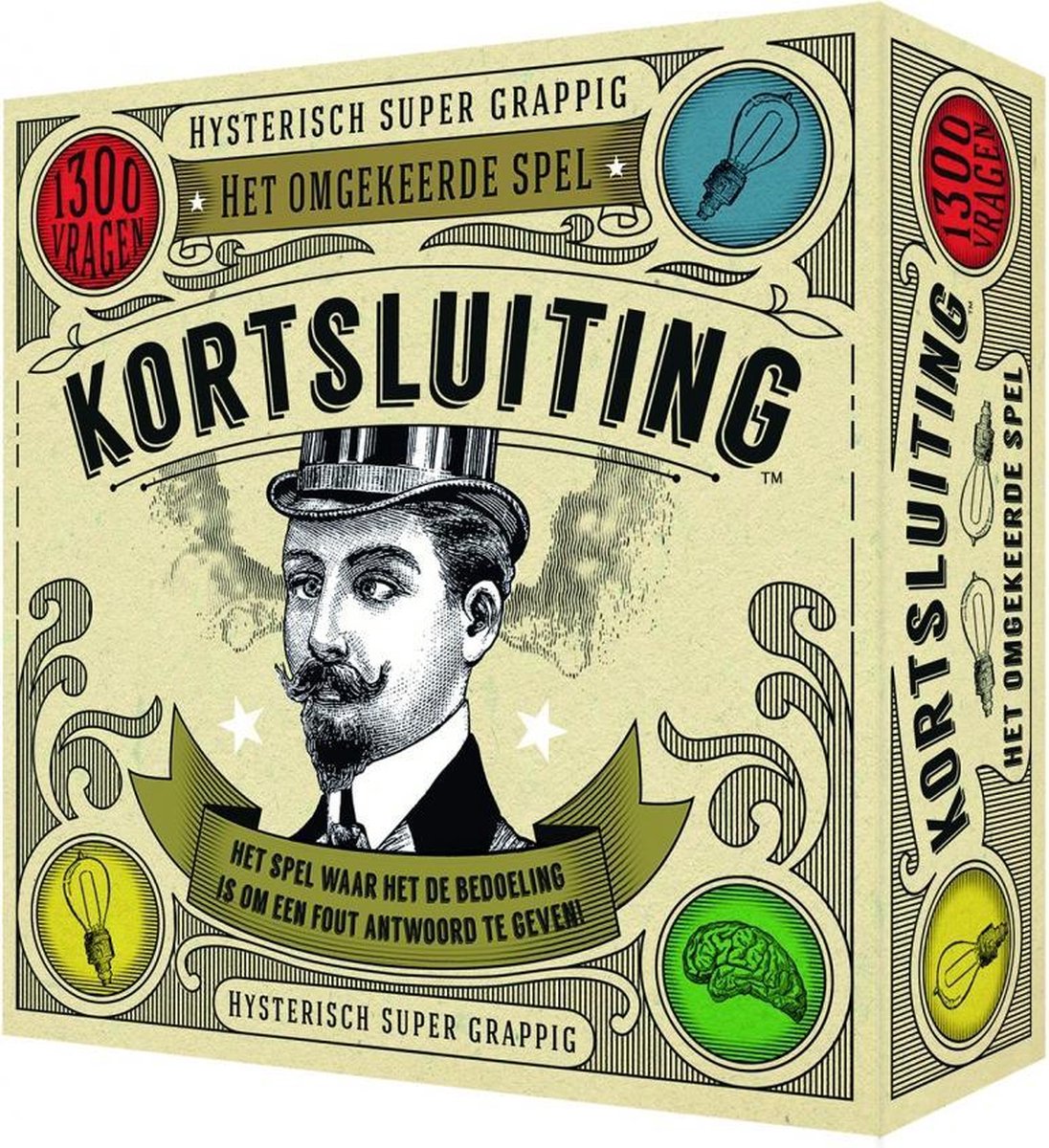 Hygge spil kortslutningsspil - brætspil med 1300+ spørgsmål