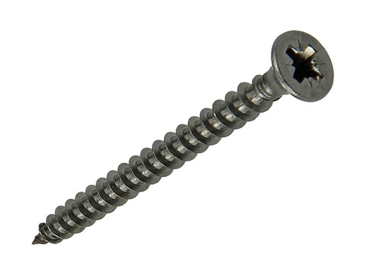 Mack 1019744 - spånplade skrue vz hoved rustfrit stål 9 stk 4,0 x 45 mm | 10 stk