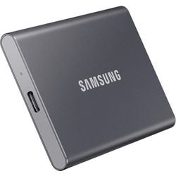 Eksternt solid state-drev t7 titan grey 1 TB