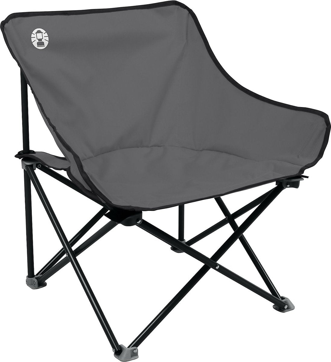 Coleman kickback campingstol - strandstol - foldbar - grå