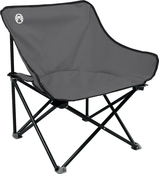 Coleman kickback campingstol - strandstol - foldbar - grå