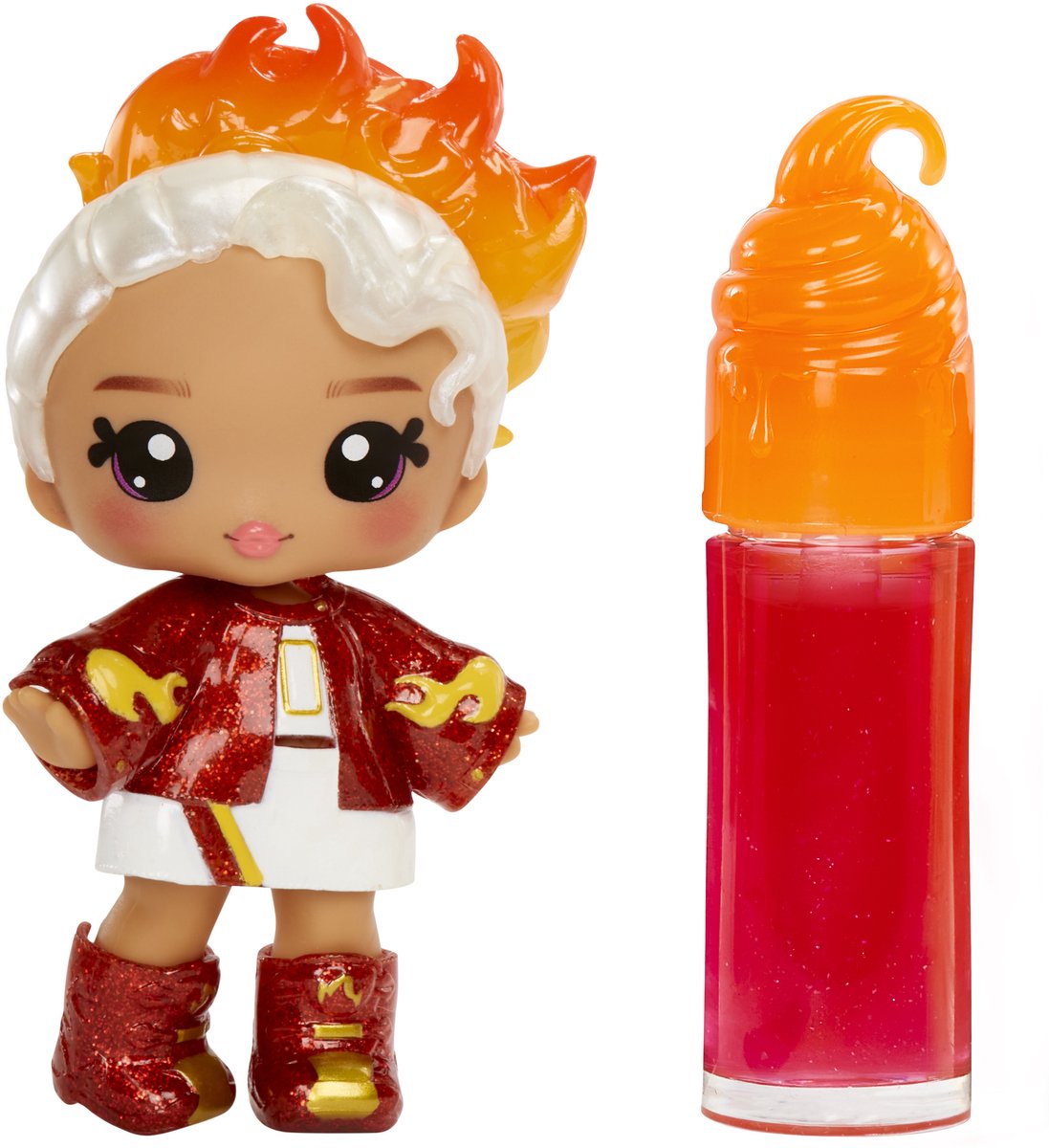 Yummiland dukke - rav kanel med lipgloss sæt