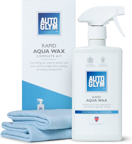 Autoglym quick aqua wax kit 500ml
