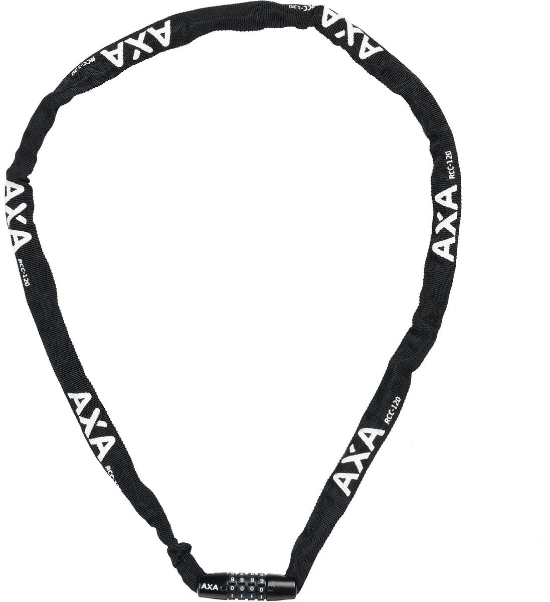 AXA Rigid RCC120 Cykelkædelås 120cm Sort