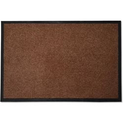 Dørmåtte monokrom brun 200x200