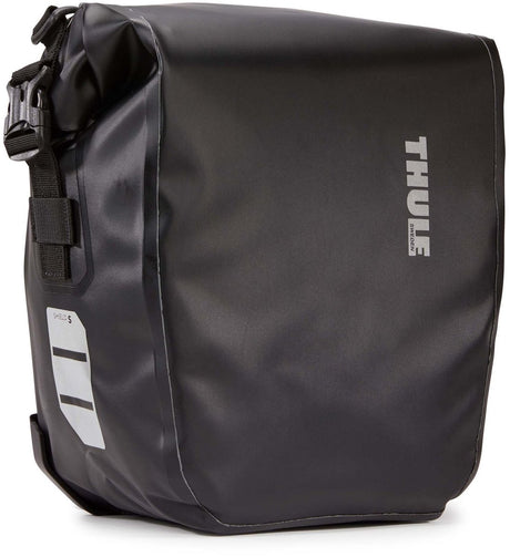 Thule shield cykeltaske - sort - 13l kapacitet - sæt med 2 styk 26l kapacitet i alt