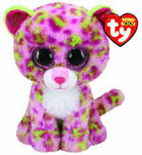 Ty beanie boo's lainey leopard, 15 cm