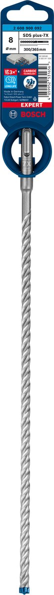 Bosch expert sds plus-7x borehammer 8 x 300 x 365 mm