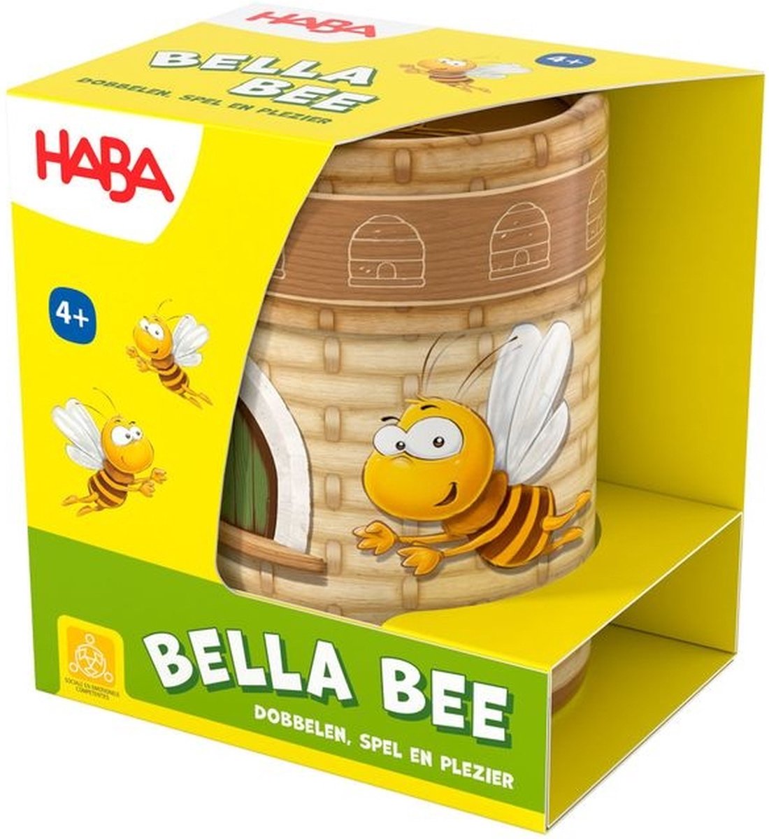 Haba spil - terningespil - bella bee - 4+