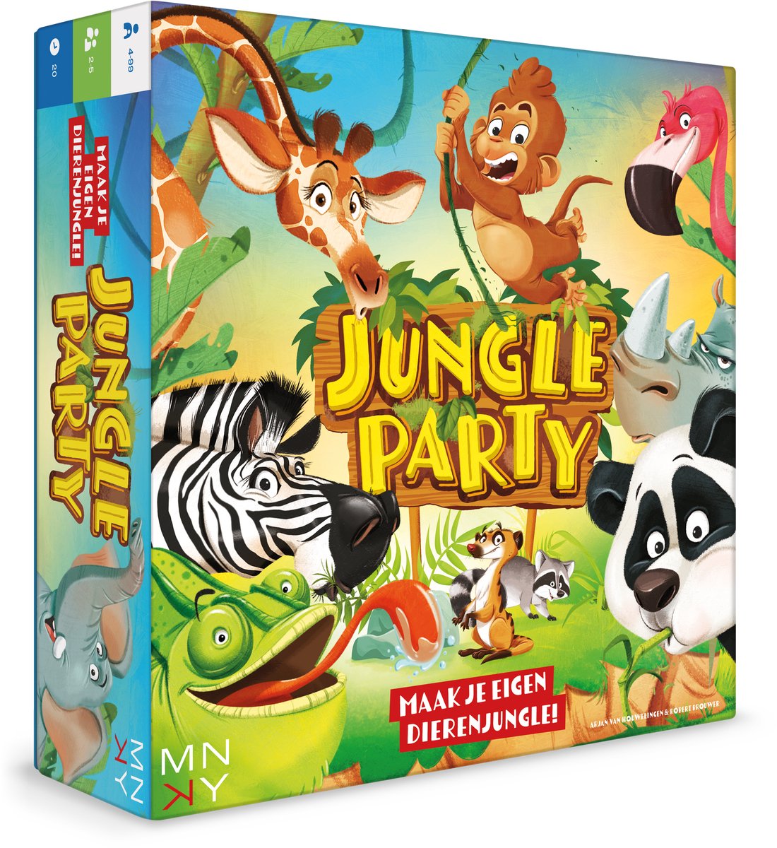 Mnky underholdning mnky - jungle fest brætspil