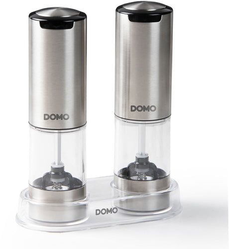 Domo do3102 salt- og peberkværn - genopladelig