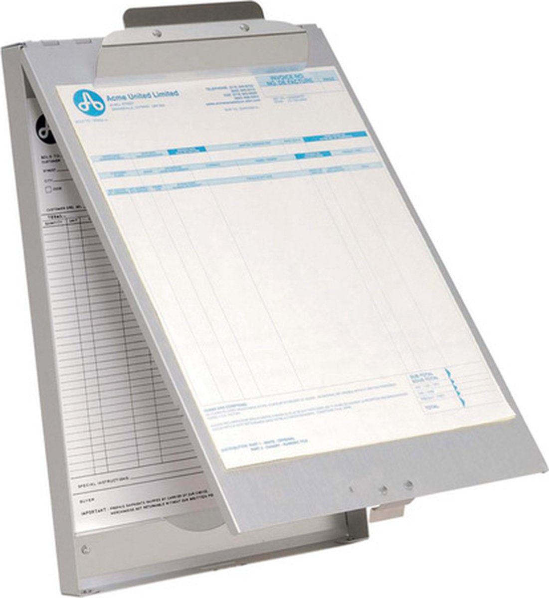 Westcott udklipsholder - med opbevaringsrum - aluminium - a4 - ac-e17003