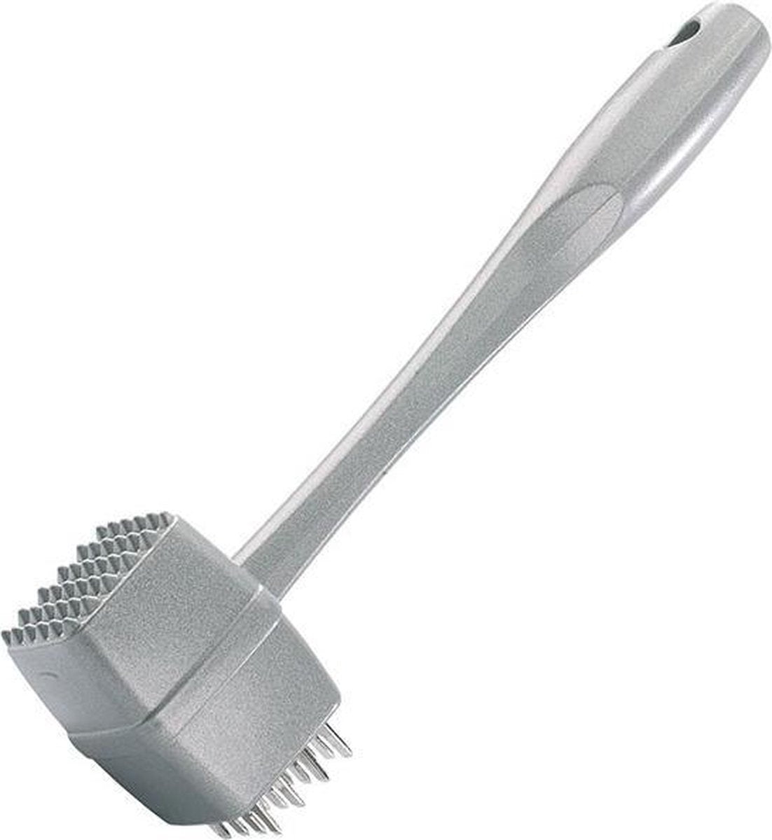 Westmark kød- og bøfhammer, længde: 23,8 cm, rustfrit stål aluminium med speciel fødevaresikker belægning, steakmaster, sølv, 62202260