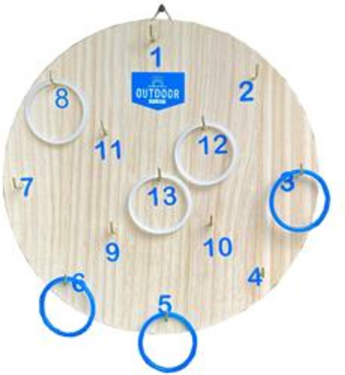 Udendørs leg Ringwerp -bord, 30 cm