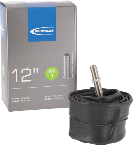 Schwalbe Inner Tube AV1 12 tommer 12 1 2x1,75-2 1 47 62-203 AV 40mm