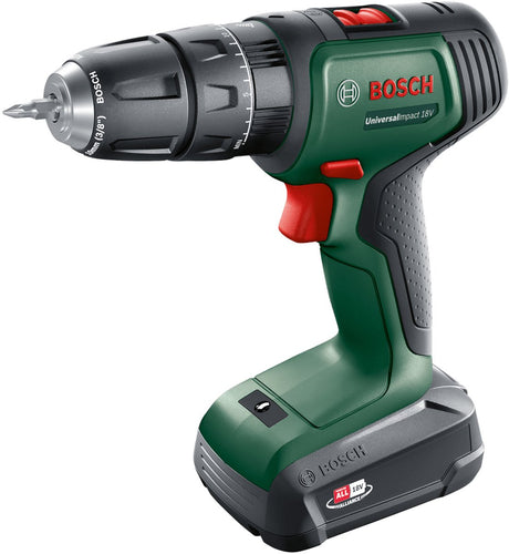 Bosch universal impact 18v | akku slagboremaskine/skruetrækker