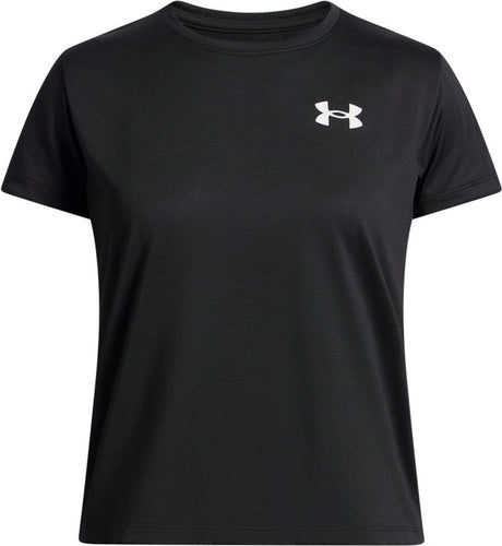 Under armour ua tech ssc-blk sportstrøje til piger - sort - hvid