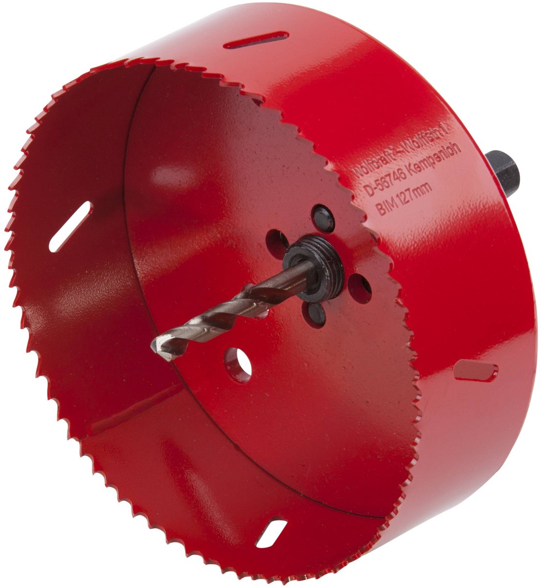 Wolfcraft - hulsav 127mm - bim hulbor 127 mm - 5495000