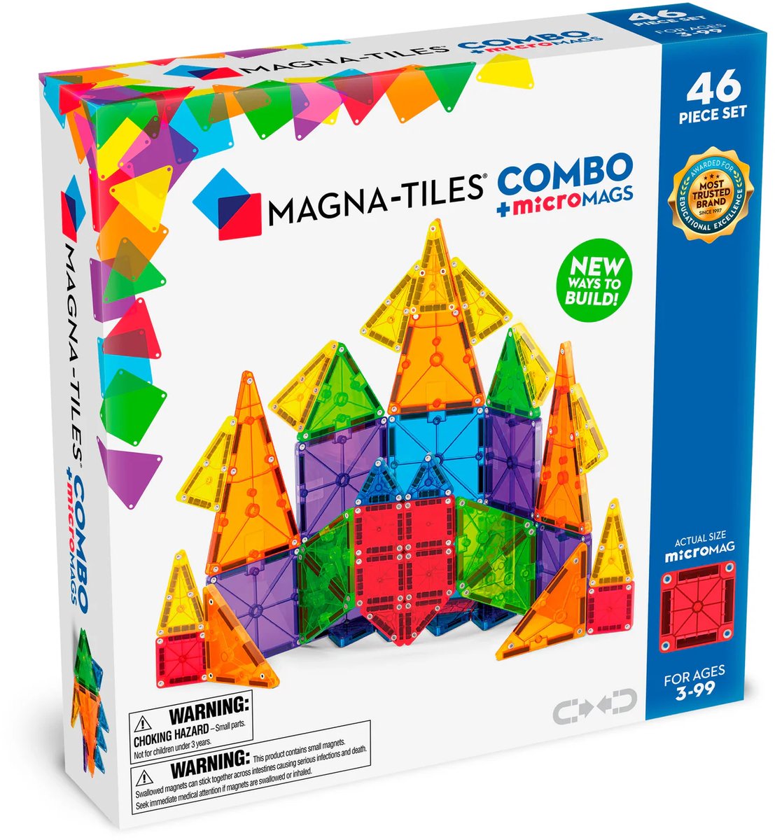 Magna fliser | combo sæt med 46 dele