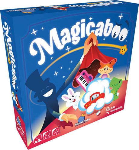 Geronimo spil magicaboo - blå orange - - børnespil - fra 4 år - fra 3 til 5 spillere