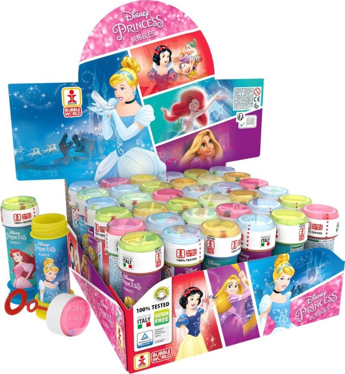 Disney prinsesse bobleblæser 60 ml 36 stk