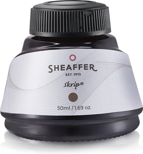 Sheaffer blækflaske - kapacitet 50ml - brun - sf-94261