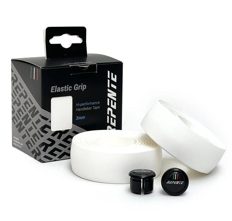 Repente styrtape elastisk greb 3mm hvid