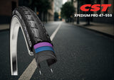 Cst ydre dæk xpedium pro 26 x 1,75'' 47-559 - sort med refleks