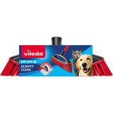 Vileda petpro rengør altid kosten - feje nemt dyrehår op