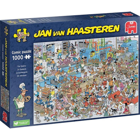 Jumbo Jan van Haasteren puslespil - bageriet, 1000 stk.