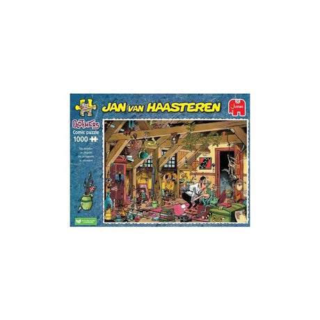 Jumbo Jan van Haasteren puslespil veteranbiler - 1000 brikker