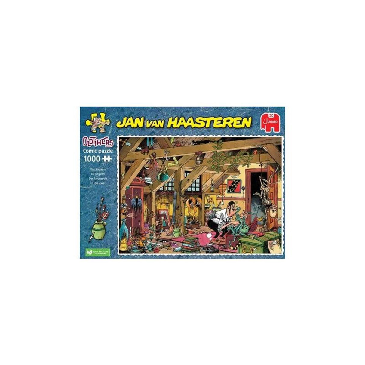 Jumbo Jan van Haasteren puslespil veteranbiler - 1000 brikker