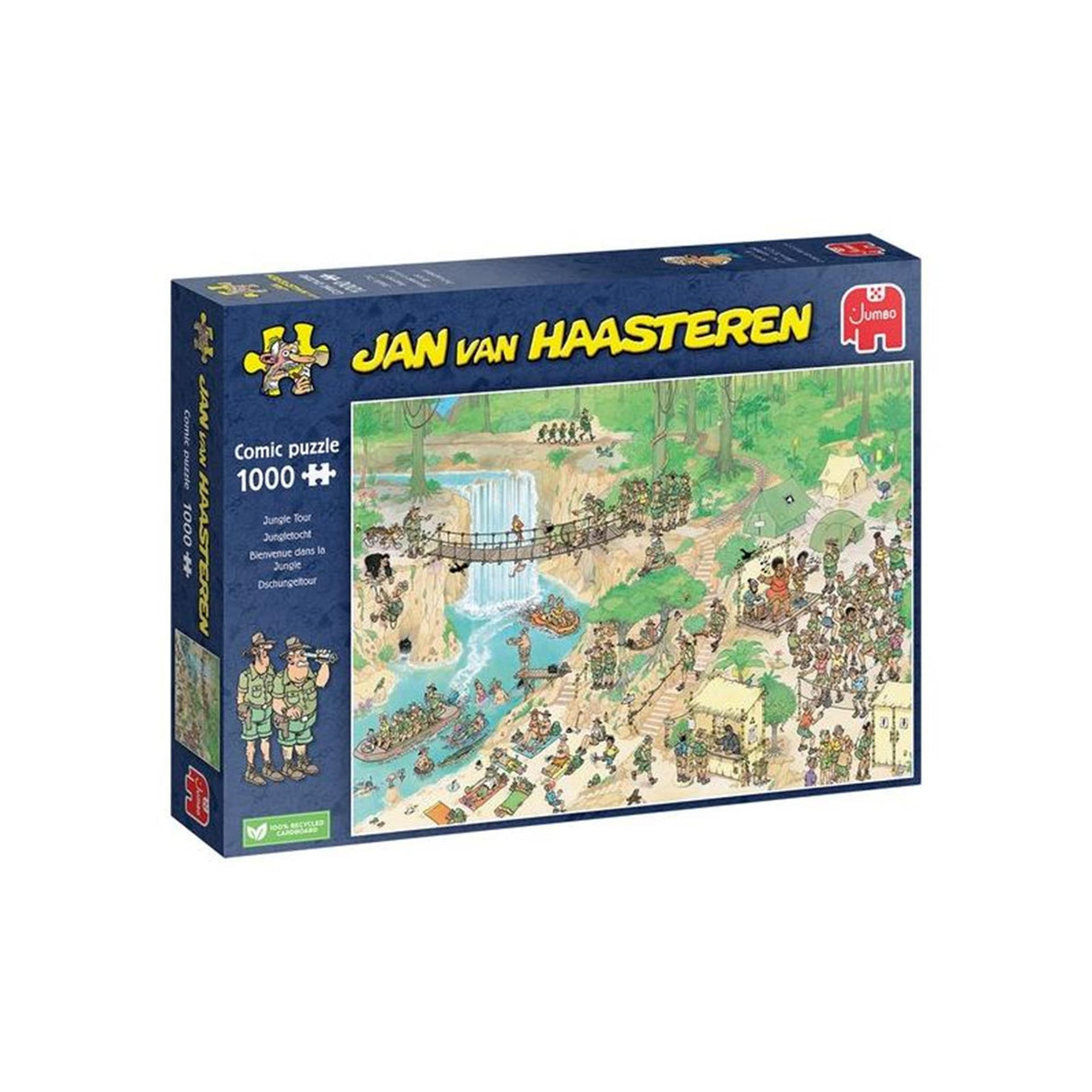 Jumbo jvh puslespil jungle tour 1000 stk