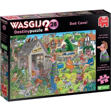 Jumbo wasgij destiny 28 puslespil - fars mand hule, 1000 stk.
