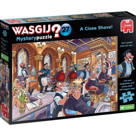 Wasgij mystery 27 puslespil - ild i gryden!, 1000 stk.