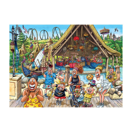 Wasgij originale Efteling puslespil - sindbads verden! - 1000 stk.