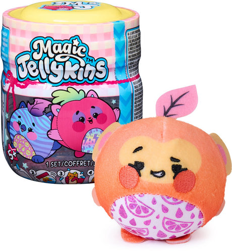 Magiske jellykins - overraskelse krammetøj i krukke - vandaktiveret squishy legetøj med magisk transformation - 1 stk (1 ud af 20 overraskelser) - 7,6 cm