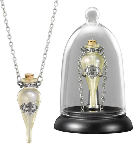 Noble collection the harry potter - felix felicis vedhæng og udstillingssamlerobjekt - multifarvet