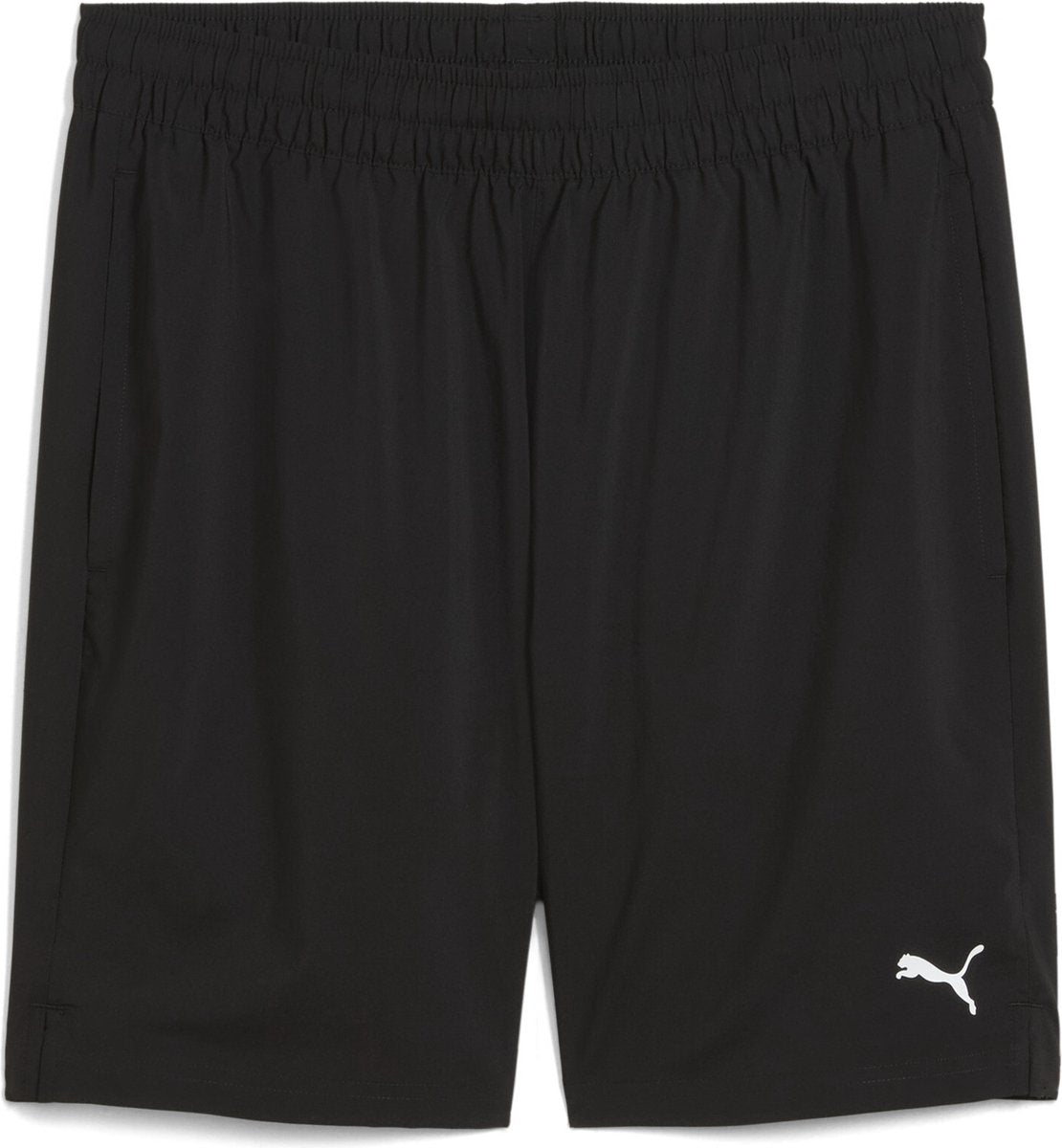 Puma m tad essentials 7 vævede shorts til mænds sportsbukser - sorte