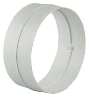 Renson 1006396 - PVC forbindelsesstykke 7006 hvid ø 125 | 4 stk