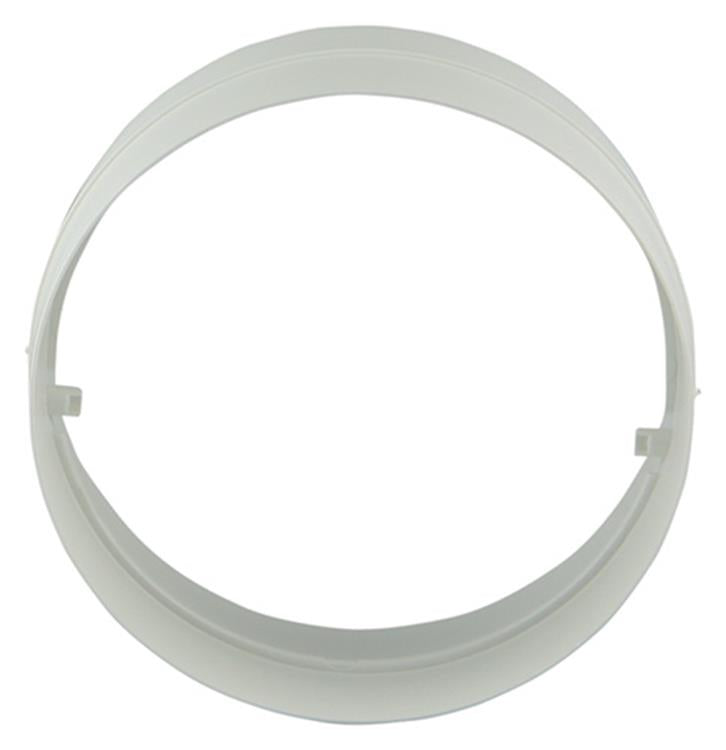 Renson 1006396 - PVC forbindelsesstykke 7006 hvid ø 125 | 4 stk