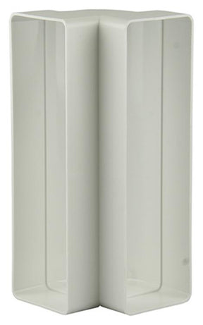 Renson 1006404 - PVC hjørneforbindelse vert.90° 7015 hvid 204x60mm | 3 stk